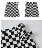 Women's Plaid A Line Skirt