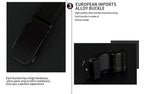 Men's Genuine Leather Automatic Buckle Belt Men's Belt Unbranded