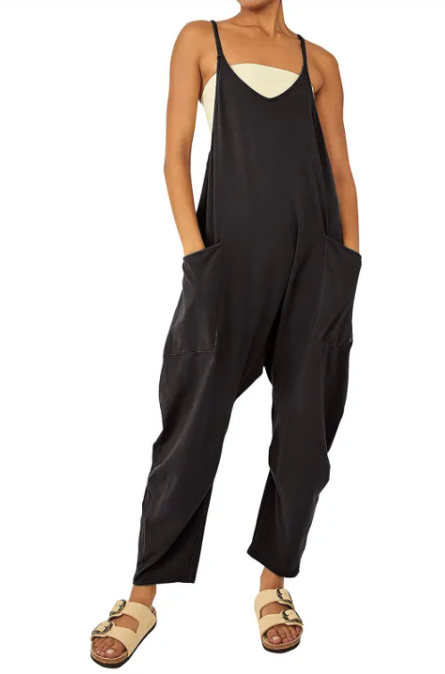 Women's Zipper Pocket Jumpsuit