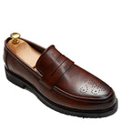 Formal Leather Shoes for British Businessmen