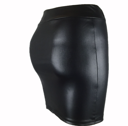Women's PU Bodycon Leather Skirt Women's Skirt Unbranded