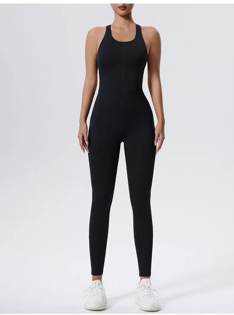 Women's Sleeveless One Piece Jumpsuit