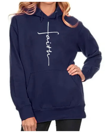 Unisex Faith Printed Hoodie