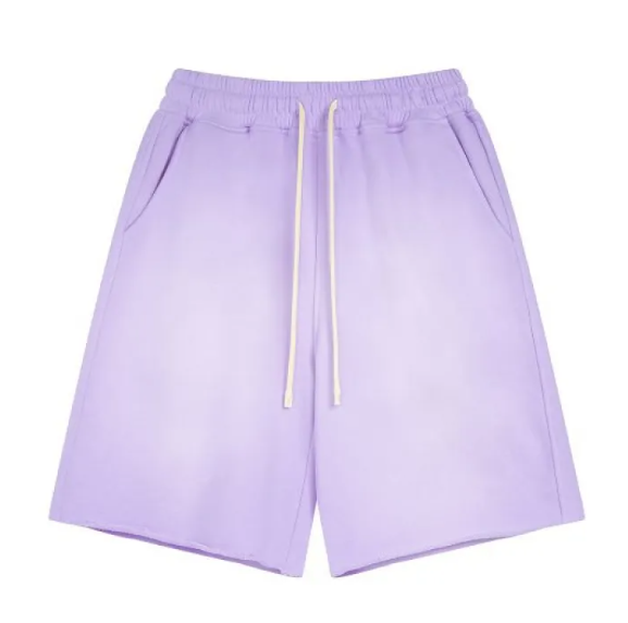 Men's Vintage Washed Denim Shorts & Tops