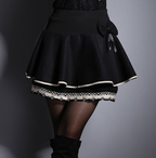 Women's Lace Pleated Skirt