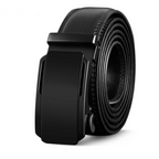 Men's Genuine Leather Automatic Buckle Belt