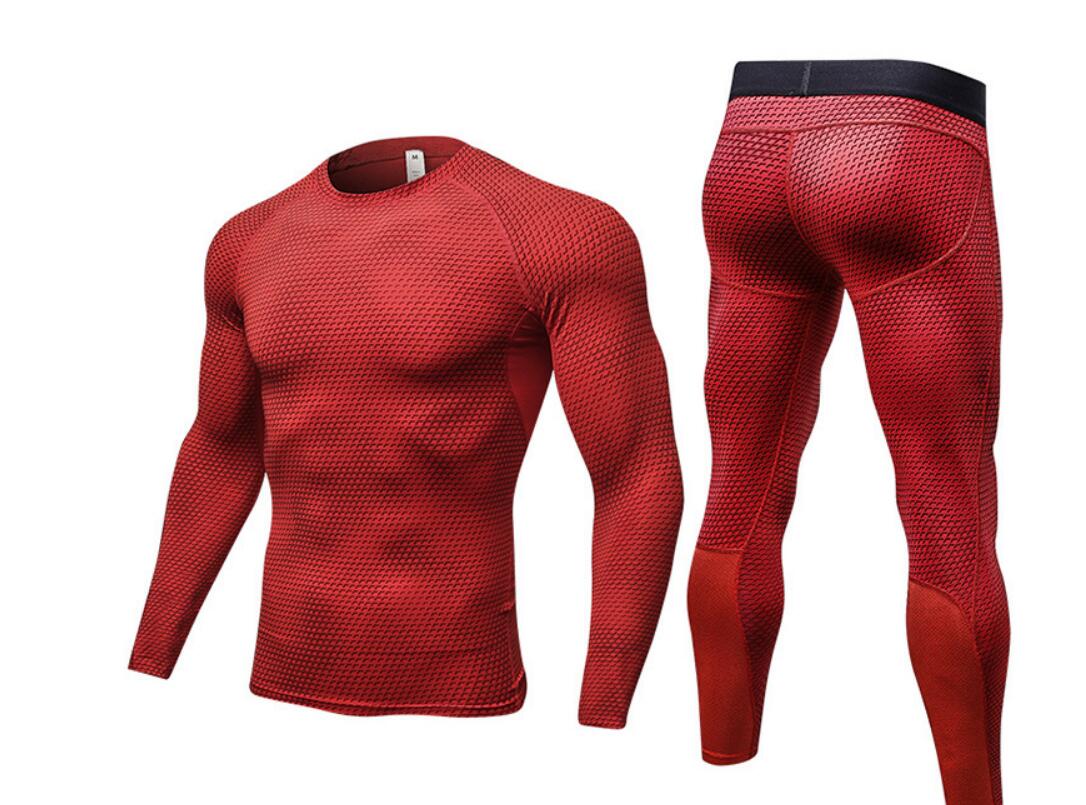 Men's Compression Top & Bottom Set