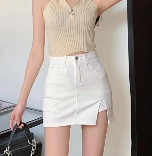 Women's Slit Skirt