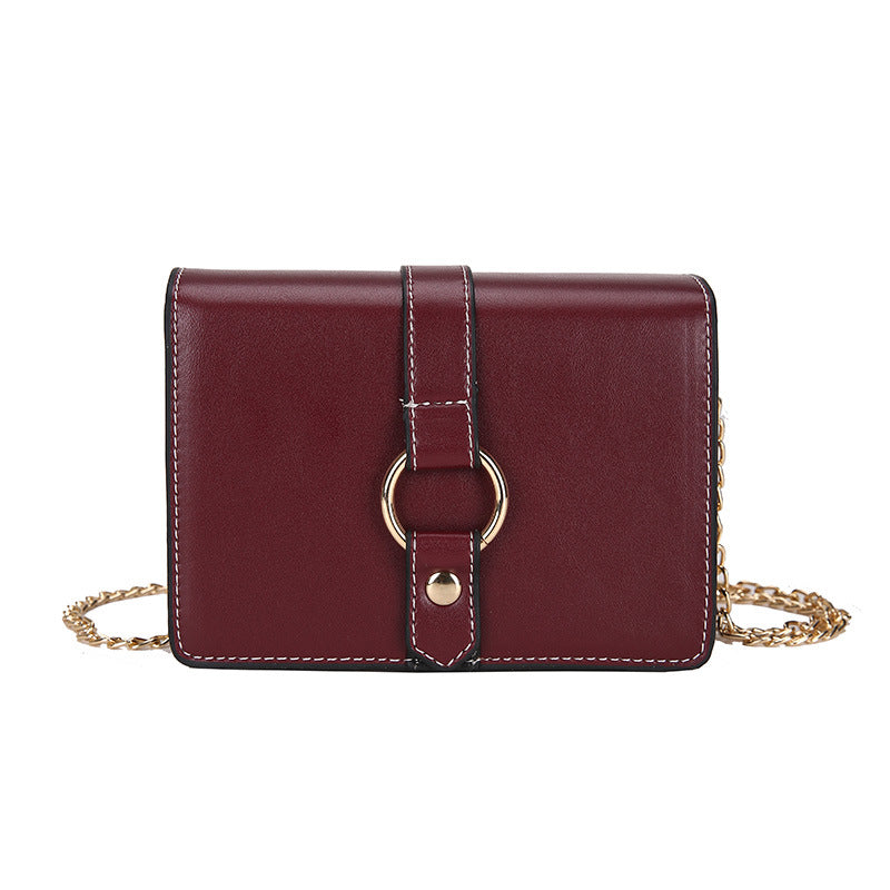 Trendy Women's Shoulder Bag - Simple Crossbody Chain Bag