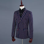 Men's Colorful Double Stripe Tuxedo Suit Set ILLUSION CO