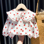 Baby Girls Long Sleeved Blouse Tops