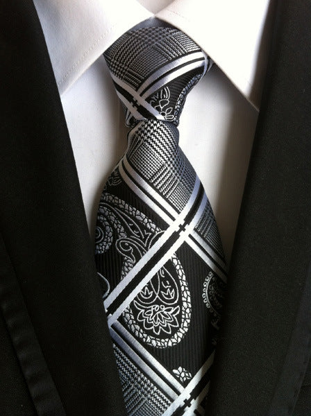 Men's High-Density Paisley Tie