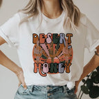 Women's 90s Graphic Smile Letter T Shirt