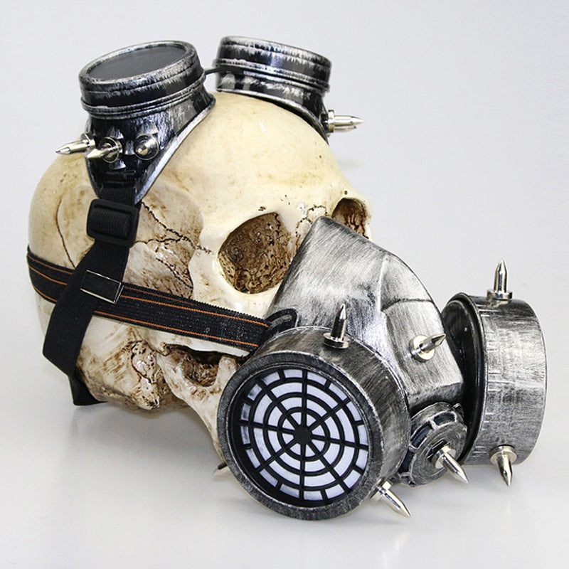 Steampunk Gas Mask Goggles for Halloween Cosplay