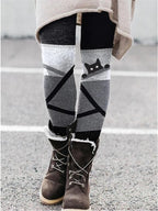 Christmas Leggings Elastic Women