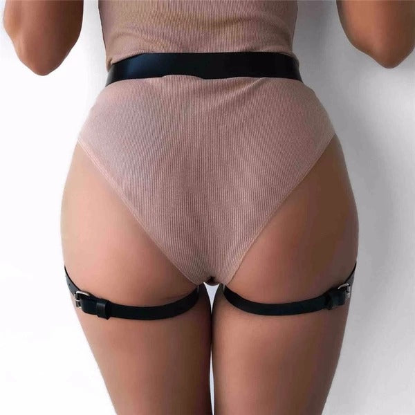 Women's High Waist Suspender Belt For Lingerie Binding