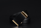 Men's Genuine Leather Automatic Buckle Belt