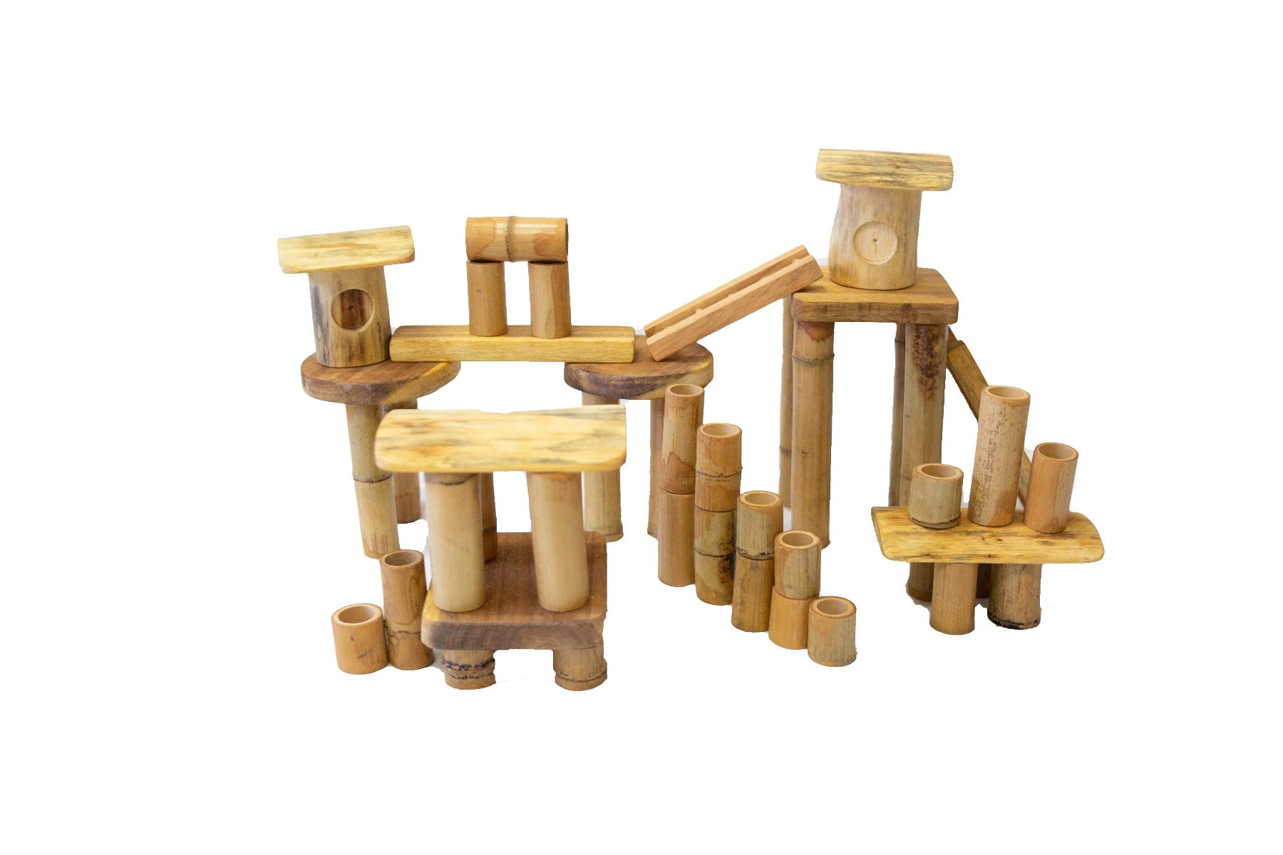 Bamboo building set 50 pcs Main image