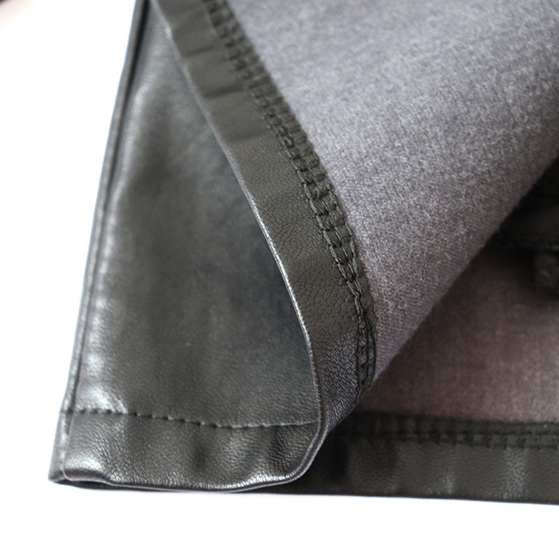 Women's Leather Mini Skirt