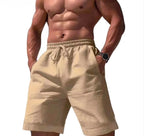 Men's Loose Linen Cotton Shorts