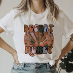 Women's 90s Graphic Smile Letter T Shirt