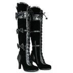 European American Cosplay Women's High-Heeled Boots