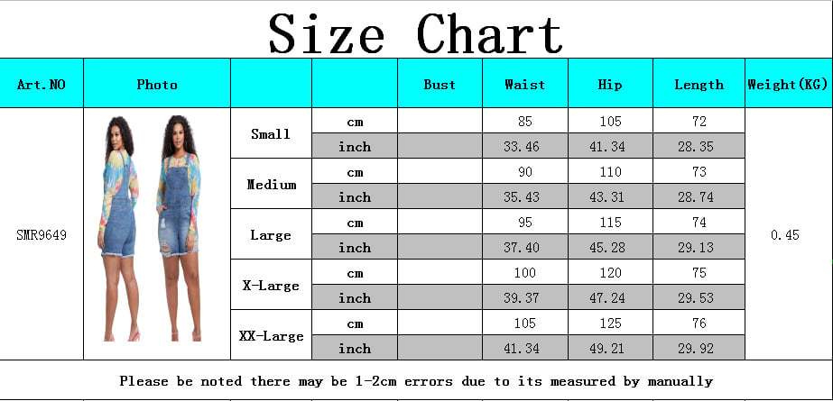 Women's Slim Fit Denim Suspenders Jumpsuit