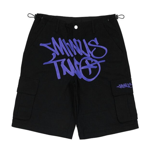 Hip Hop Denim Gym Shorts Secondary image