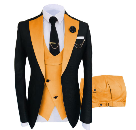 Men's 2020 Italian Groom and Groomsmen Formal Suit Set