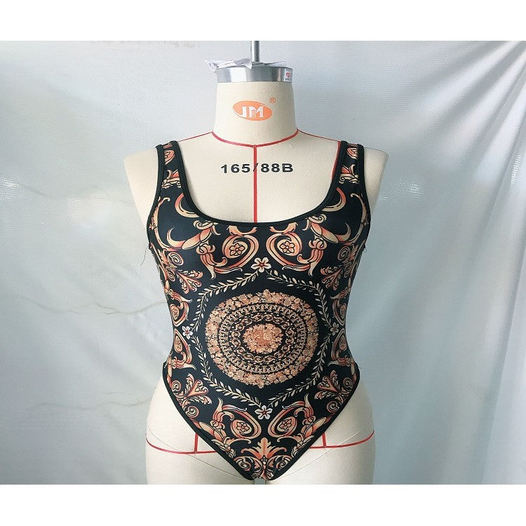 Women's Backless One Piece Bikini Swimsuit