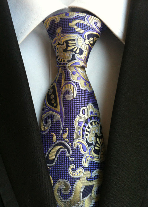 Men's High-Density Paisley Tie