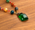 Long Sweater Necklace with Versatile Beads
