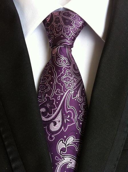 Men's High-Density Paisley Tie