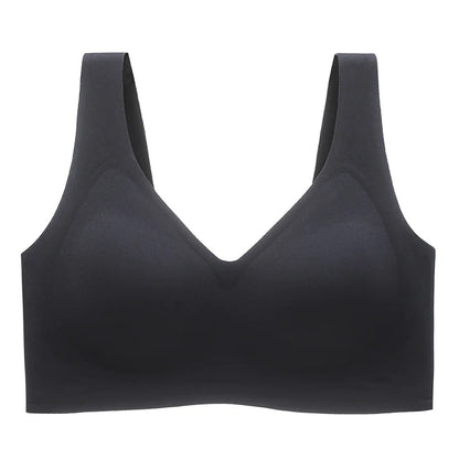 Plus Size Seamless Push Up Bra