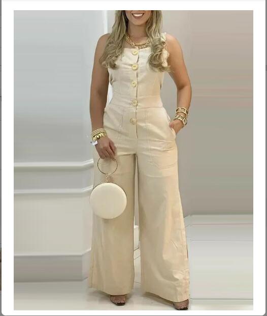 Women's "Vest Jumpsuit"