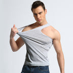 Men Cotton Slim Fit Tank Top