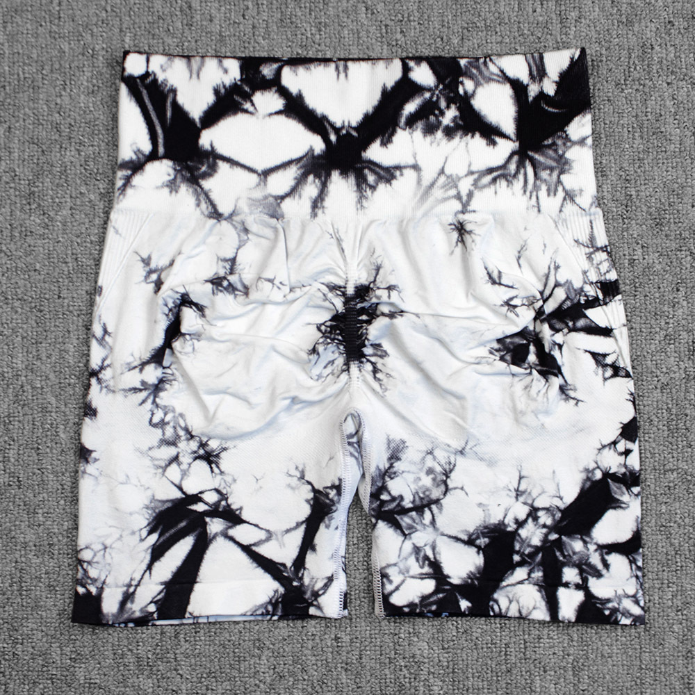 Women's Tie Dye Yoga Shorts