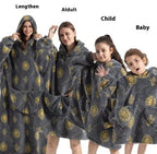 Lazy Blanket Hoodie Unisex Hoodie Unbranded Style 10 Adult