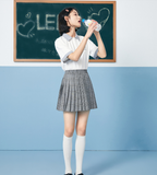 Women's Plaid Pleated Skirt