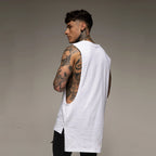 Men's Hip Hop Loose Split Tank Top