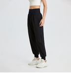 Women's Loose Fit Harem Pants with Pockets for Yoga Women's Bottoms / Pants Unbranded