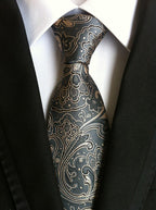 Men's High-Density Paisley Tie