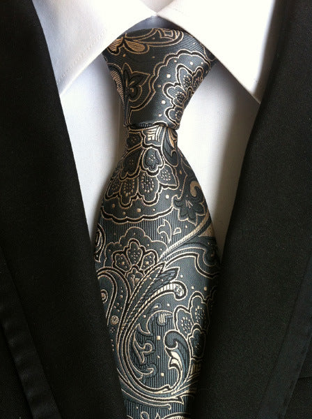 Men's High-Density Paisley Tie