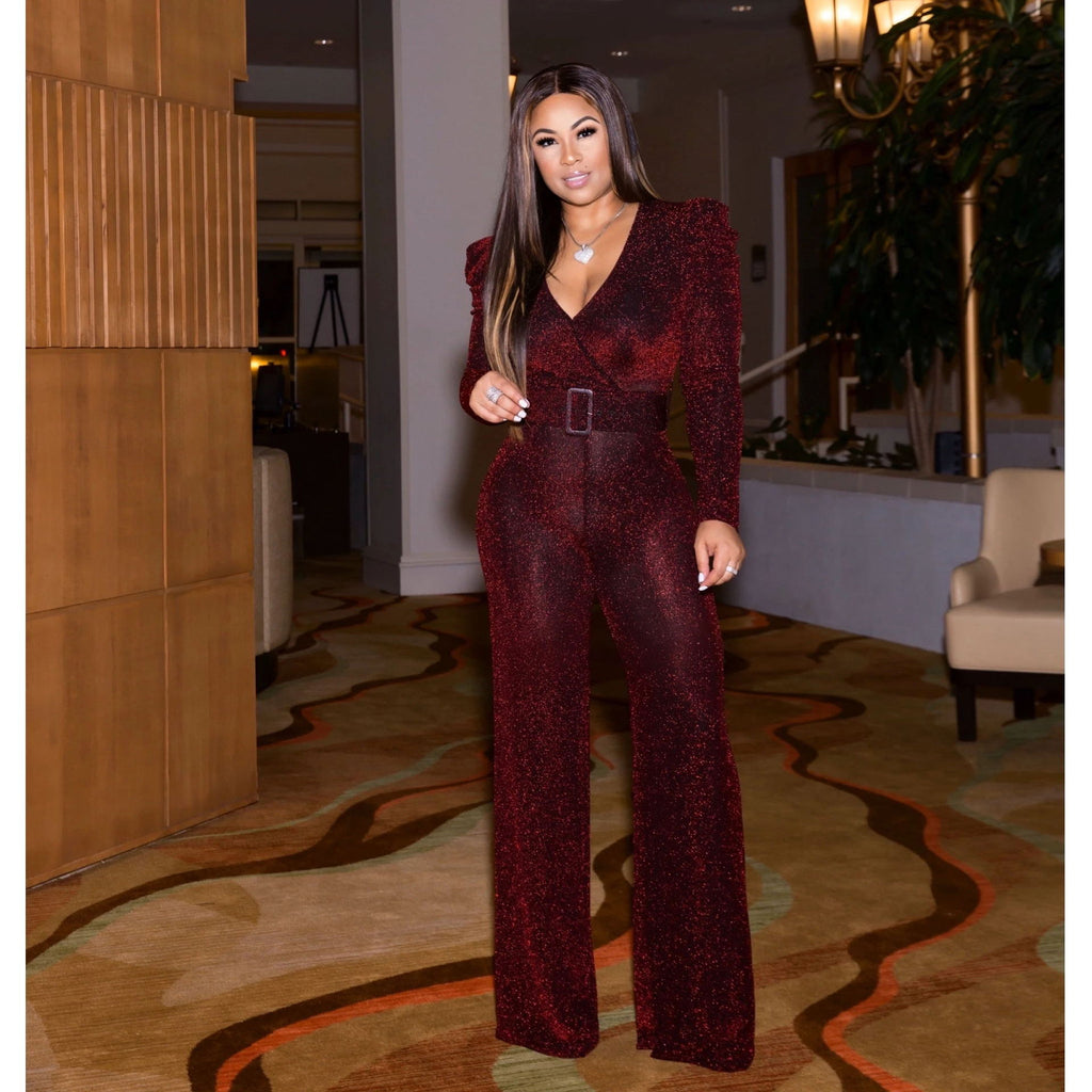 High Elasticity Nylon Jumpsuit for Women