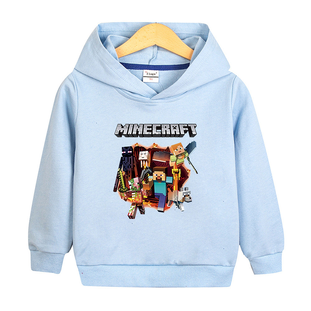 Boys Hooded Sweatshirts - Pure Cotton Casual Tops