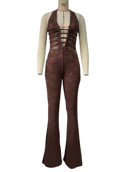 Women's Lace Fit Jumpsuit