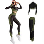 Women's Seamless Yoga Set Fitness Activewear