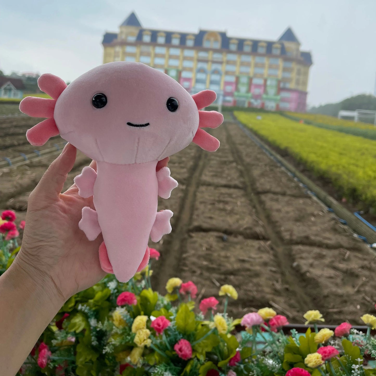 Anime Axolotl Plush Toy