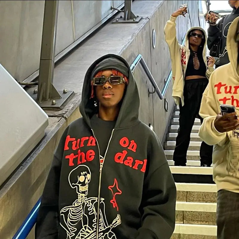 Anime Print Hoodies