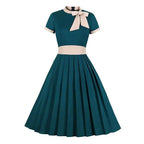 Women's A Line Dress With Bow